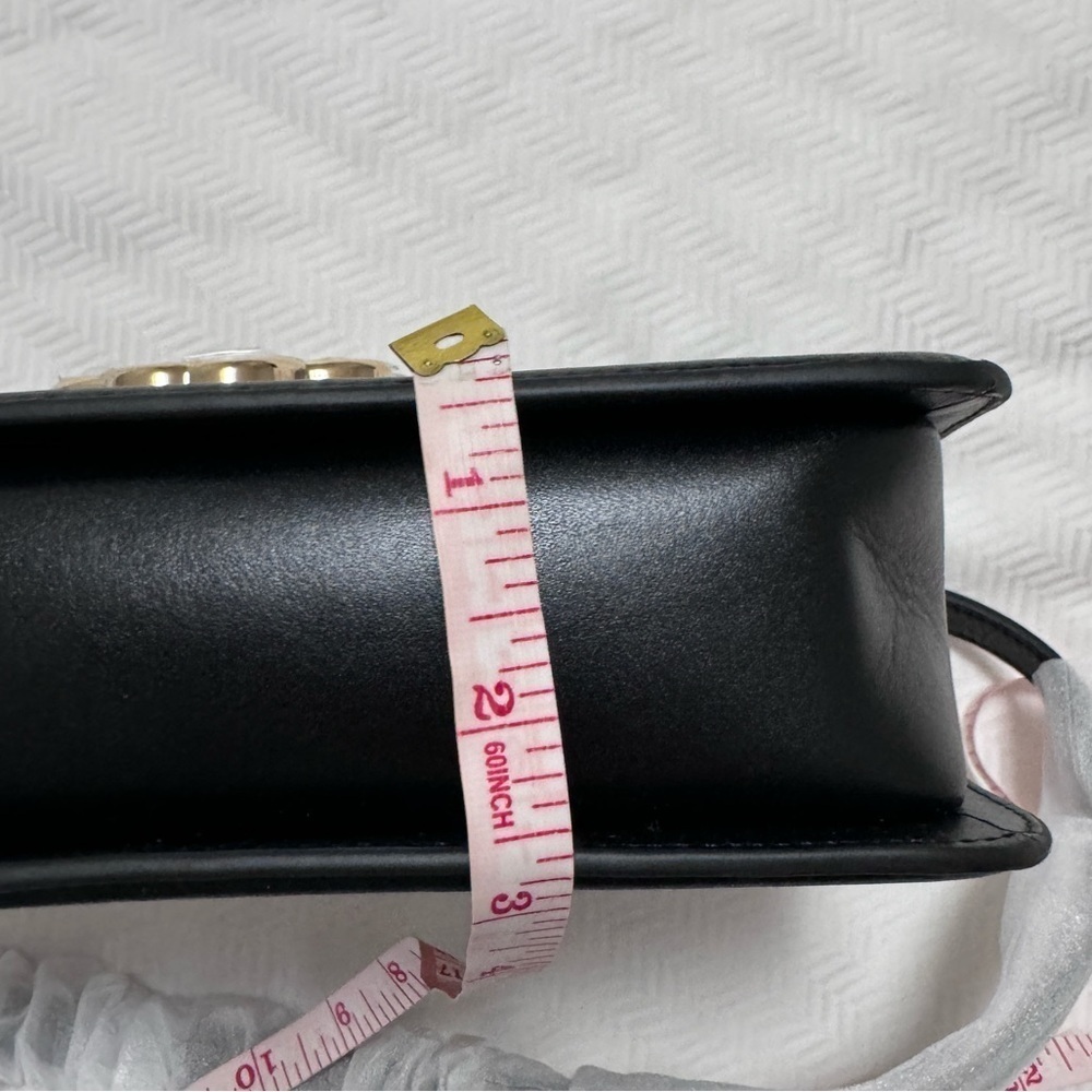 NWT MAJE Clover Canvas Bag with Leather Trim - Picture 9 of 17